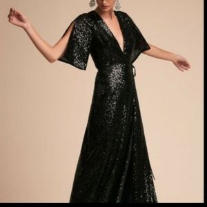 Aidan Mattox Jordana Sequins Gown anthropology
